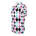 thumbnail image 4 of Vibrant Reflective Geometrical Pattern "All Over Print Unisex" Cut & Sew T-Shirt (AOP), 4 of 7