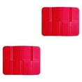 thumbnail image 3 of Wosthever Cojín de asiento plegable aislado a prueba de agua para prevenir el cojín de camping antideslizante multicolor alfombrillas para rojo 2piezas, 3 of 6