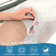 thumbnail image 3 of Yayeee Kitchen Curtains Tier Pair Light Filtering 27"x36" Rod Pocket Short Cafe Window Panel, Art Plant, 3 of 7