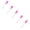 X-Pink3, variant on Clearance! Denhf 5ml Liquid Pipettes Droppers Silicone, Droppers for Kids with Bulb Tip for Candy Mold, Gelatin Maker, Oil Science, Medicine Dropper, Eye Droppers for Crafts, Medicine Dropper Syringe