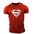 thumbnail image 1 of Superman Vascular Gym Training Top T-shirt à manches courtes-2, 1 of 1