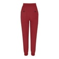 thumbnail image 6 of Valueadd Women's Casual Pants Elastic Waist Pants Trousers With Pockets, 6 of 7