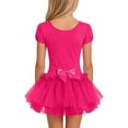 thumbnail image 4 of Edvintorg Girls Tutu Dress Tulle Stretchy Crew Neck Short Sleeve Princess Dresses Kids Clothes Girls Size 3-13, 4 of 9