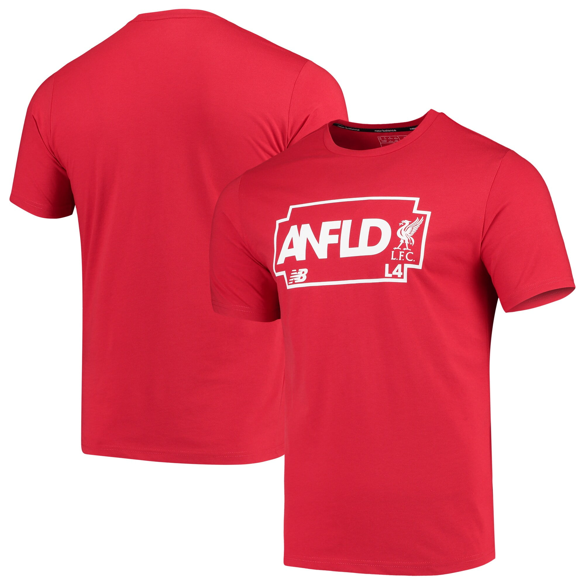 red new balance t shirt