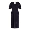 thumbnail image 4 of Nine.Eight Women’s Plisse Pleat Wrap Dress with Short Sleeves, Sizes XS-XXXL, 4 of 4