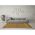 thumbnail image 3 of Ahgly Company Indoor Rectangle Abstract Brown Modern Area Rugs, 7' x 9', 3 of 4