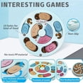 thumbnail image 4 of Cuenco oculto de comida para perros, entrenamiento de comida lenta, juguete educativo para perros para aliviar el aburrimiento, juguete educativo interactivo de alimentación, 4 of 5