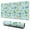 LightBlue Cartoon Dinosaurs-3, variant on Long Mouse Pads for Desk,LightBlue Cartoon Dinosaurs Names Desk Mats on Top Of Desks, Desk Mouse Pad Extra Large with 3mm Non-Slip Base and Stitched Edge for Gaming,Work,Home 31.5"x11.8"
