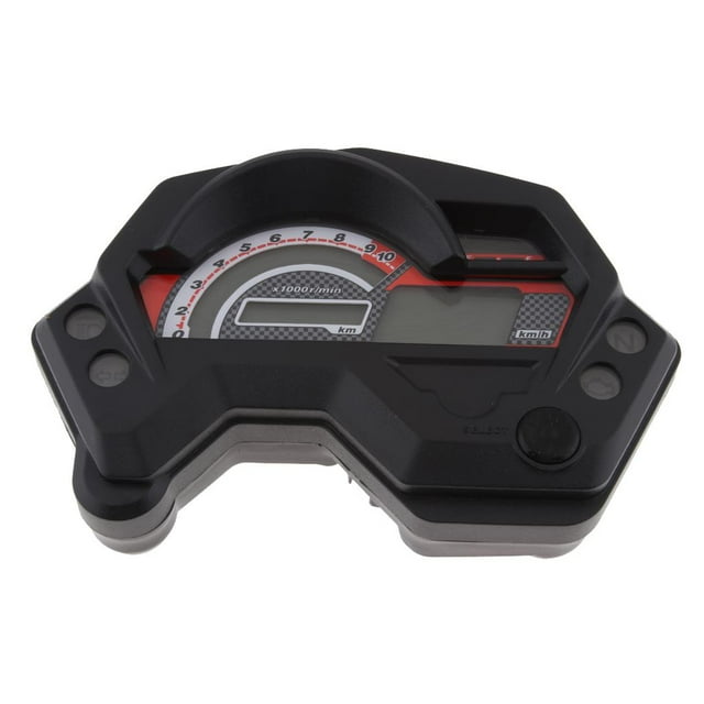 Pantalla LCD de motocicleta Macarena odómetro Velocímetro digital Tacómetro de motocicleta