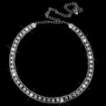thumbnail image 2 of Vestido de Cadena de Cuerpo de Cintura Plateada con de Imitación de Cristal para Mujer de Moda Fajín Soledad Cinturón de cadena de cintura, 2 of 10