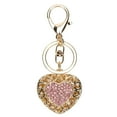 thumbnail image 2 of Key Ringfor Lovers,Key Chain Love Heart Love Rhinestone Set Love Key Ring Top Tier Quality, 2 of 14