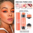 thumbnail image 4 of Crema Hidratante Suave para Rubor Facial con Brocha Oso de Fresa Juguete Naranja Coral, 4 of 6