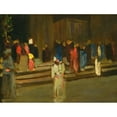 thumbnail image 3 of Wassily Kandinsky 24x19 Black Modern Framed Museum Art Print Titled - Park Von St. Cloud -Eingang (Park of St. Cloud -Entrance) (1906), 3 of 5