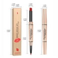 Matte Lip Liner & Lipstick Duo, 24H Longwear, DualEnded Pen for