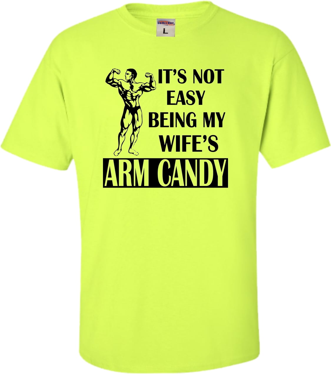 it's not easy being my wife's arm candy