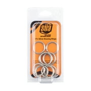 SÜA 15% Silver Brazing Joint Solder Ring for 1/4" O.D. Tubes - (10-PACK)