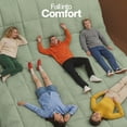 thumbnail image 3 of Utopia Bedding King Comforter Duvet Insert, Quilted Sage Green Comforter with Corner Tabs, Box Stitched Down Alternative Comforters King Size 90 x 102 inches, 3 of 8