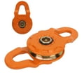 thumbnail image 3 of Snatch Block Pulley, Widely  25000lbs Minimum Break Strength Professional Winch Snatch Block 12500 Lbs Working Load Limit Heavy Duty  For ATV For Tractor, 3 of 8