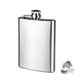 thumbnail image 1 of Mini Flacon Portable pour Hanche 4 5 Flacon en Acier Inoxydable pour Alcool avec Bouchon Entonnoir, 1 of 9