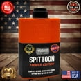 thumbnail image 2 of Mud Jug™ Orange Stealth Travel Spittoon - Portable Spit Jug with Deep Funnel, Spill Resistant, Leak-Proof Design, Easy to Carry On-the-Go, Perfect for Dippers, 2 of 6