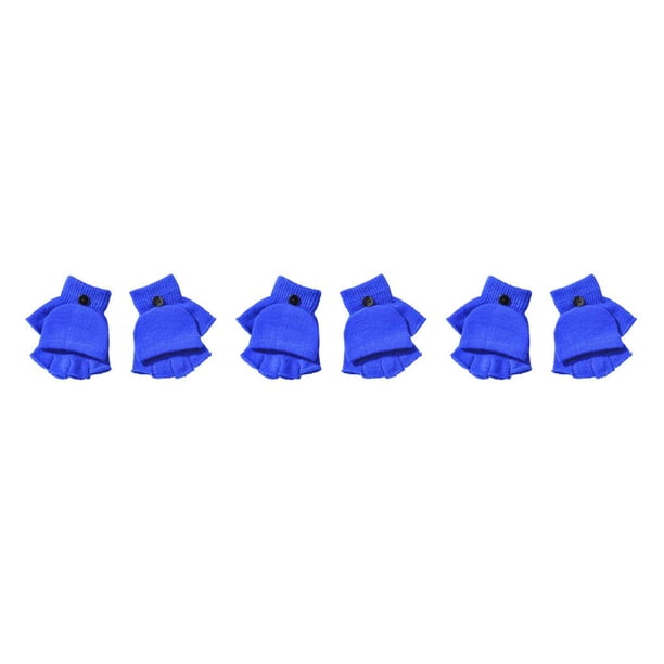 Guardurnaity 1 par de guantes sin dedos, accesorio de ropa simple, cubierta térmica para calentar las manos, guante convertible para niños para invierno, Type1 NO1 Guardurnaity CBP432291