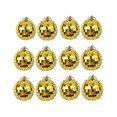 thumbnail image 1 of Newway12-piece Mirror Disco Ball Decoration, Party Or Dj Lighting Effects, , Stage Props (2 Inches, Gold), 1 of 5