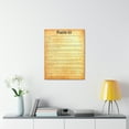 thumbnail image 3 of Scripture Walls Psalm 65 Chapter Gold Bible Canvas Christian Wall Art Ready to Hang Unframed, 3 of 18