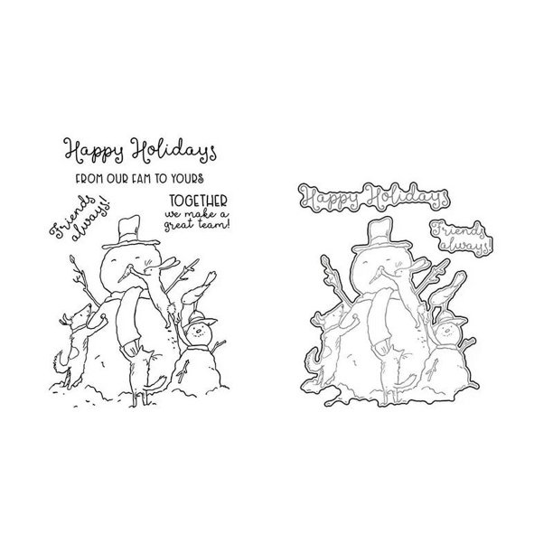 Troqueles de corte de Metal para hacer tarjetas, álbumes de recortes, animales de Navidad, conejito de Pascua, erizo, ratón, gato, perro, estrella, sellos transparentes, novedad de 2021