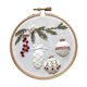 thumbnail image 5 of Kit de bordado navideño kit de bordado en punto de cruz para adultos con hijo Chuchería, 5 of 9