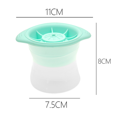 thumbnail image 2 of 2 Pack Sphere Ice Molds, Ice Ball Round Stackable Slow Melting Round Ice Cube Maker for Whiskey and Bourbon, 2 of 6