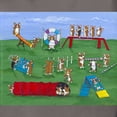 thumbnail image 3 of CafePress - Agility Corgis Gone Wild! Pem Ash Grey T Shirt - Womens Comfort Colors® Shirt, 3 of 4