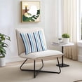 thumbnail image 6 of Outdoor Waterproof Throw Pillow Covers Set of 2 Navy Sky Blue Grey Stripes Decorative Pillowcases Square Outdoor Pillows Cushion Case 16x16 Inch Lines Striped Patio Pillows for Couch Sofa Bed Garden, 6 of 9