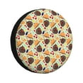thumbnail image 1 of Fotbe Thanksgiving Funda de Llanta de Repuesto con Estampado, Engrosada, Ajuste Universal para Jeep, Remolque, RV, SUV, Camión-14 inch, 1 of 6