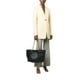 thumbnail image 4 of Bolsa Tote Marca Tory  Burch color negro con asa dorada, bolsa interna con cremallera, 4 of 5