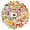 2A, variant on 35pcs Cute Stickers Fruit Stickers Funny Stickers for Laptops Notebooks Suitcases