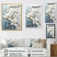 thumbnail image 4 of Designart "Harmonious Fusion Of Blue And White Magnolias II" Magnolias Wall Art Prints, 4 of 7