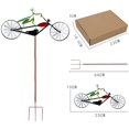 thumbnail image 3 of Adornos de molino de viento, atrapavientos, decoraciones de arte del hierro, decoración de jardín, escultura de regalo, bicicleta Vintage Macarena Hilanderos de viento, 3 of 8
