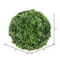 thumbnail image 3 of Bola de hiedra artificial Vickerman, 25 cm, resistente a los rayos UV, color verde, 3 of 3