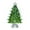 Green, variant on Art Crafts, Glass Clear Christmas Tree Sculpture Figurine, Decorative Christmas Tree Holiday Figurine, Glass Christmas Tree for Window Tabletop,1.6x2.6 Inch