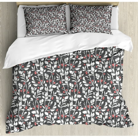 Vintage Queen Size Duvet Cover Set Art Deco Style Drawing Of A Vintage Queen Size Duvet Cover Set Art Deco Style Drawing Of A Pattern With Leafy