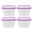 thumbnail image 1 of MOVTOTOP 4pcs Empty Moisture Absorber Container Plastic Wardrobe Holder Box Replacement, 1 of 7