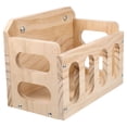 thumbnail image 2 of Bunny Hay Feeder Rabbit Hay Feeder Hamster Hay Feeder Wooden Hay Container Wood Hay Feeder, 2 of 5