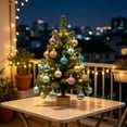 thumbnail image 5 of Assorted Christmas Ball Ornament Set with Storage Box, Shatterproof Xmas Tree Hanging Baubles in Glossy Matte Glitter Ribbed Finishes for Home Holiday Decor Christmas Ball Ornaments, 5 of 8