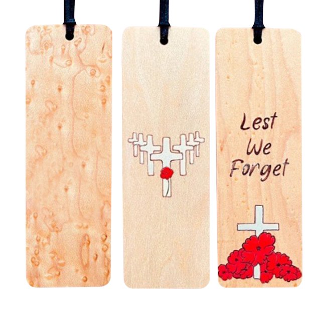 Big sale Remember Day, Bookmarks, Wooden, Bookmark Decorations, Special And Meaningful Gifts