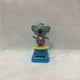 thumbnail image 4 of Figuras lindas de perro/gato/monje/fantasma/coala con cabeza de Bobblehead, juguetes con energía solar que bailan agitando, decoración del tablero del automóvil, regalos de koala para niños, 6x6x10 cm, alta calidad antes brillar Electrónica, 4 of 5