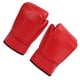 thumbnail image 2 of 1 par de guantes de boxeo de entrenamiento unisex para adultos, Free Fight Sanda Muay Thai, 10 oz, color rojo, 2 of 14