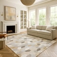 thumbnail image 6 of Addison Rugs Chantille Indoor/Outdoor Transitional Geometric Ivory Machine Washable Rectangle Rug, 8' x 10', 6 of 8