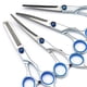 thumbnail image 4 of Dog Grooming Scissors Kit Stainless Steel Comfortable Adjustable Screw Professional 6 in 1 Grooming Scissors for Pet, 4 of 5