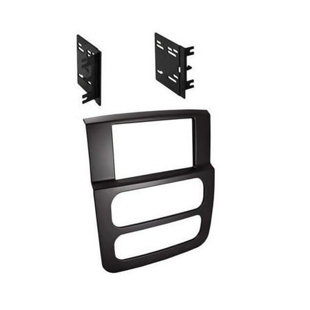 Interior Wood Dash Kit - Car Radio Stereo Dash Installation Kit for 2002-2005 Dodge Ram 1500 2500 3500
