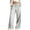 Gray A, variant on SROBPTY Womens Pants Plus Size, Summer Pants for Women, Women Fashion Trousers Casual Straight Solid Color Loose Casual Wide Leg Pants Coffee XXL